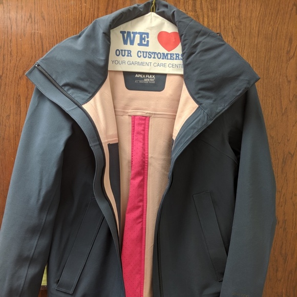 north face apex trench